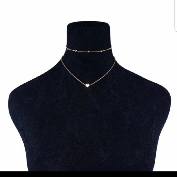 Stunning Silver Layered Necklace Simple Classy NIB - Picture 6 of 8